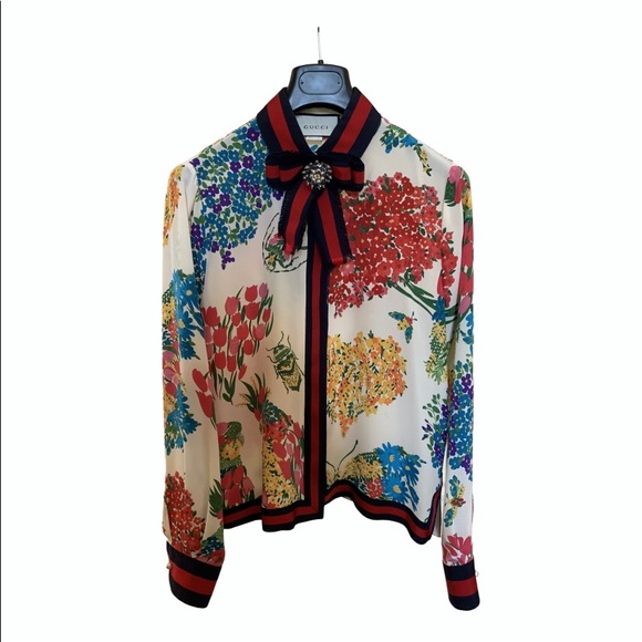 Erika Girardi Jayne worn Gucci Blouse - Picture 4 of 8